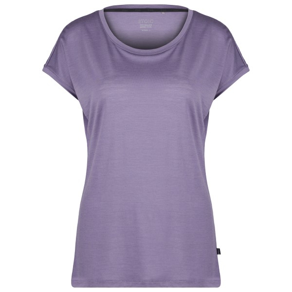 Stoic - Women's MerinoChill MMXX. Göteborg Loose Tee - Merinoshirt, roze