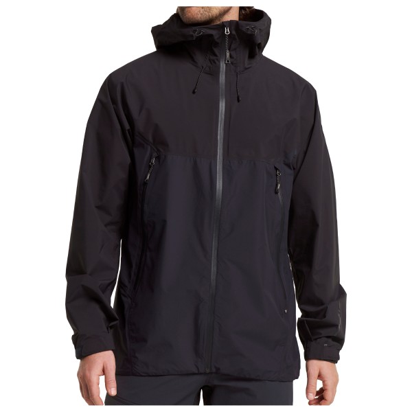 Tenson - Himalaya Shell Lite Jacket - Regenjas, grijs/zwart