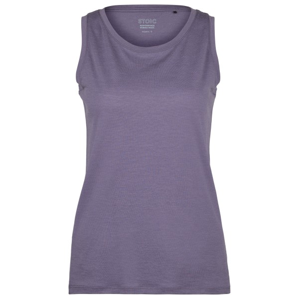 Stoic - Women's Merino155 LaholmSt. Tank - Merinoshirt, grijs