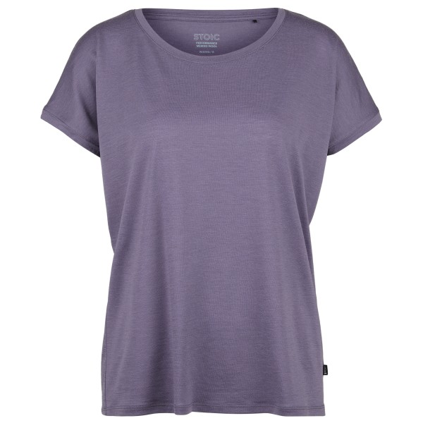 Stoic - Women's Merino155 LaholmSt. Loose Shirt - Merinoshirt, grijs