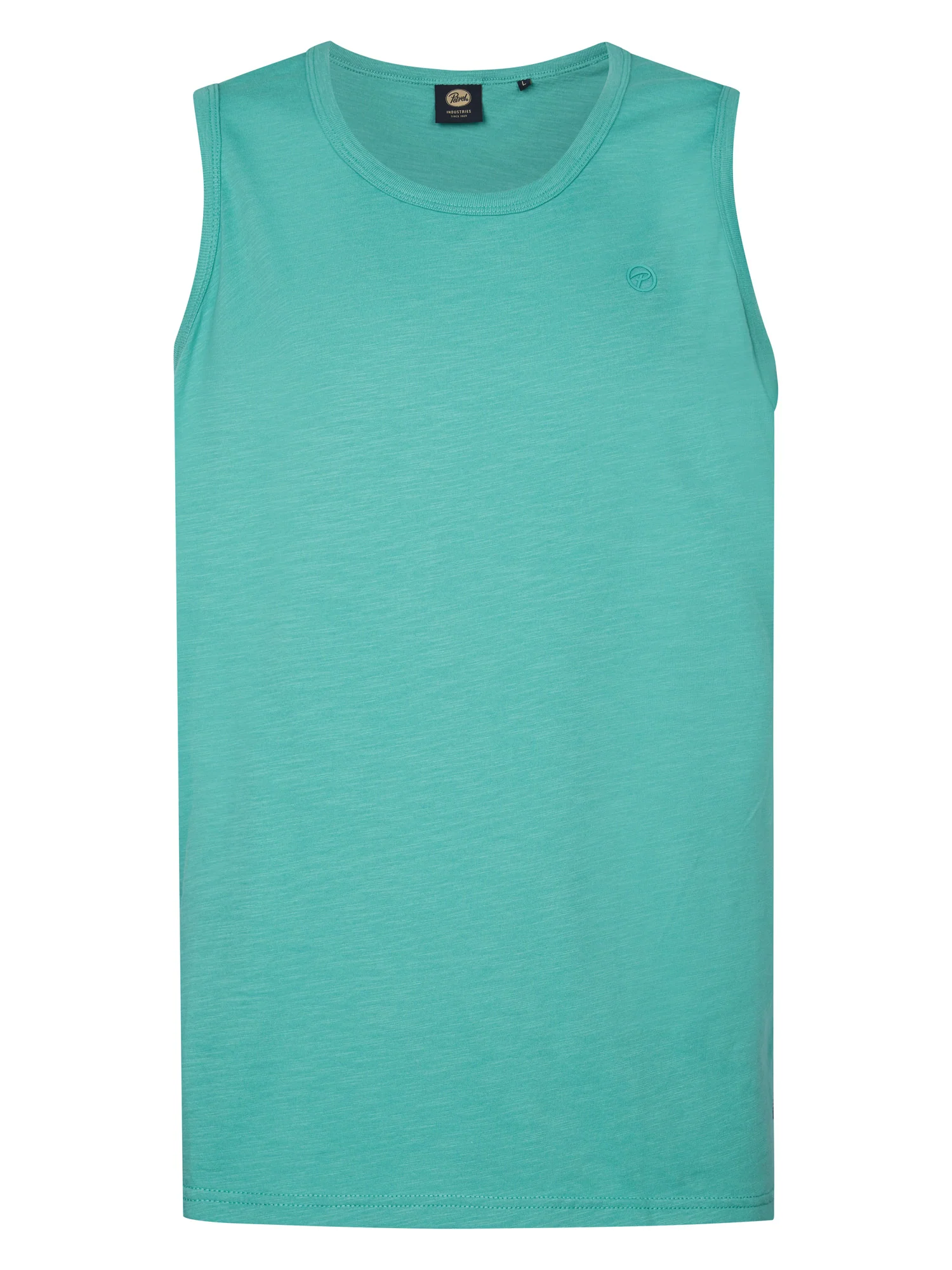 Petrol Industries Heren singlet m-1050-slr752 6169 aqua green