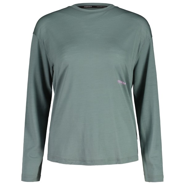 Maloja - Women's WiestalM. - Merinoshirt, sage