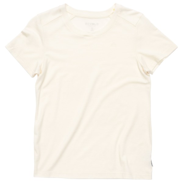 Devold - Women's Premium Tee - Merinoshirt, wit
