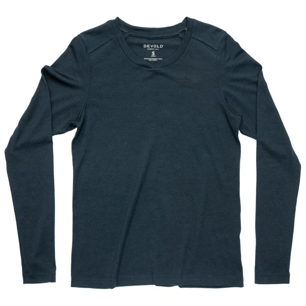 Devold - Women's Premium L/S - Merinoshirt, blauw