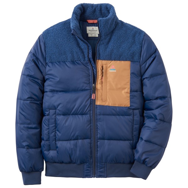 Passenger - Journey Recycled Insulated Jacket - Vrijetijdsjack, blauw