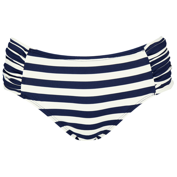 Barts - Women's Yadbor Mid Waist Briefs - Bikinibroekje, wit/blauw