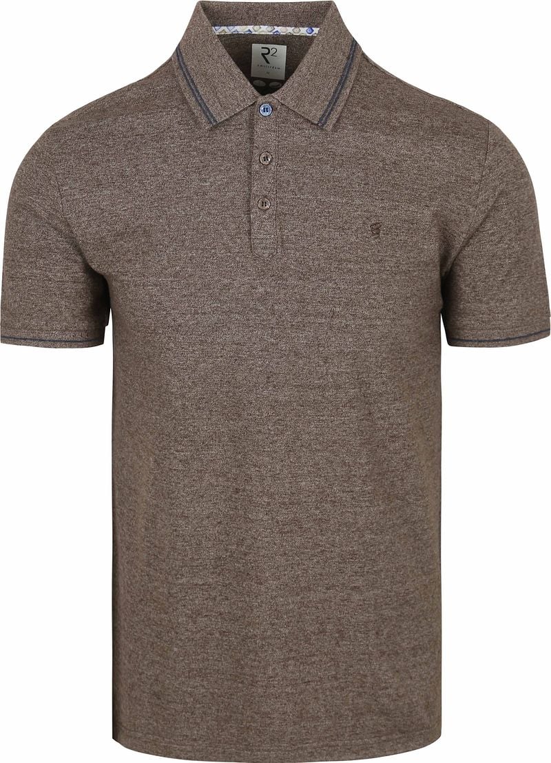 R2 Amsterdam Polo Soft Solid Brown
