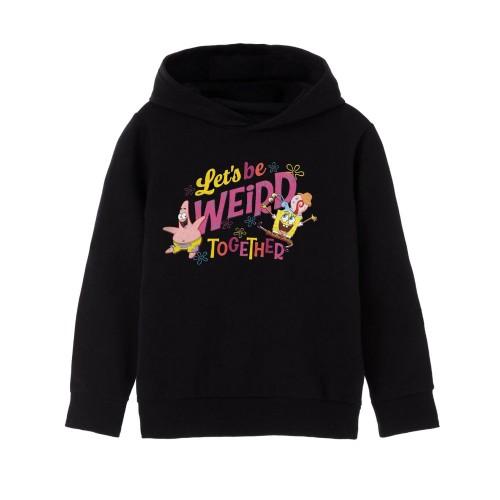 Pertemba FR - Apparel SpongeBob SquarePants Meisjes Laten We Samen Raar Zijn Hoodie 11-12 zwart