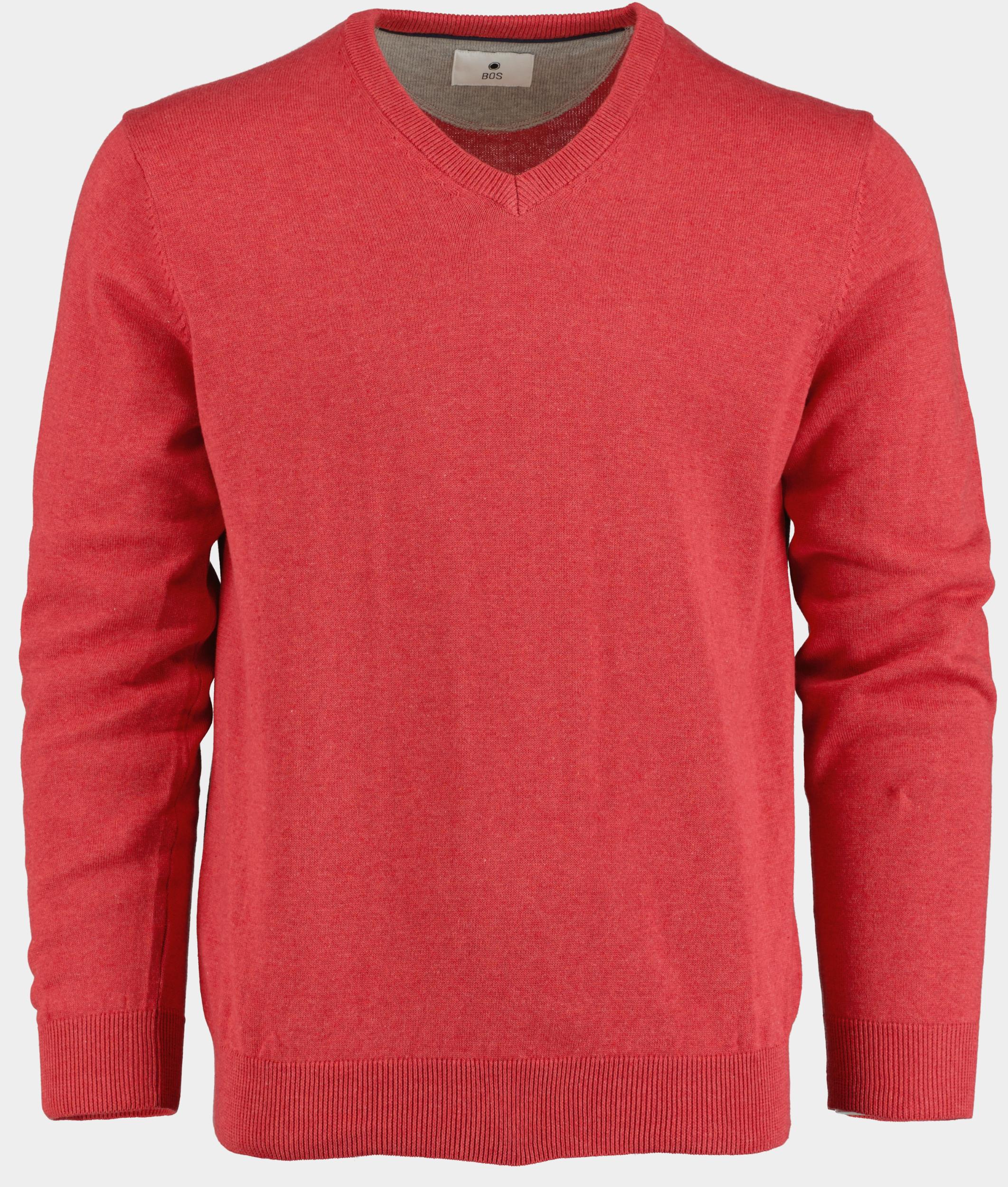 Bos Bright Blue Pullover cotton regular fit 518100cct-13/335