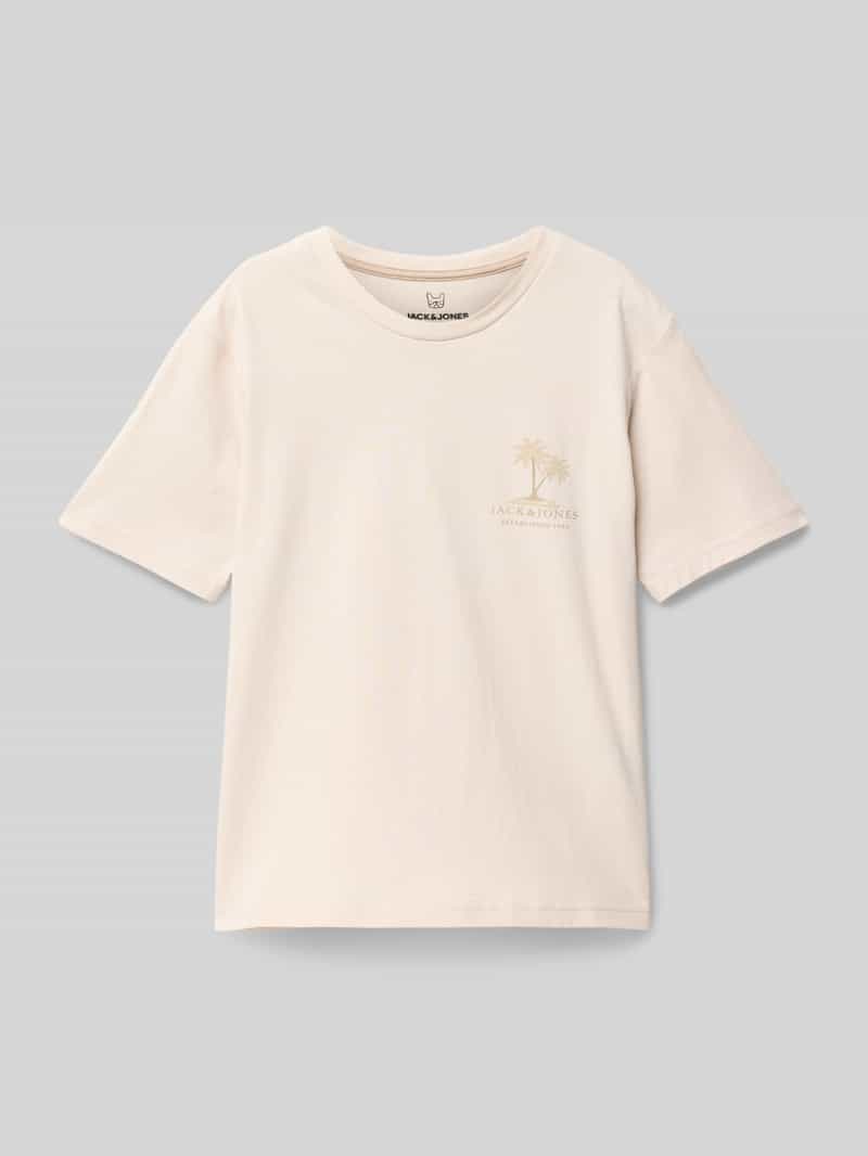 Jack & jones T-shirt met labelprint, model 'SUMMER'