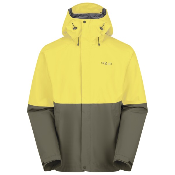 Rab - Downpour Jacket - Regenjas, geel