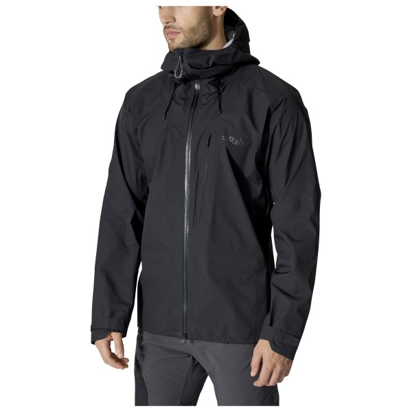 Rab - Firewall Alpine Jacket - Regenjas, zwart