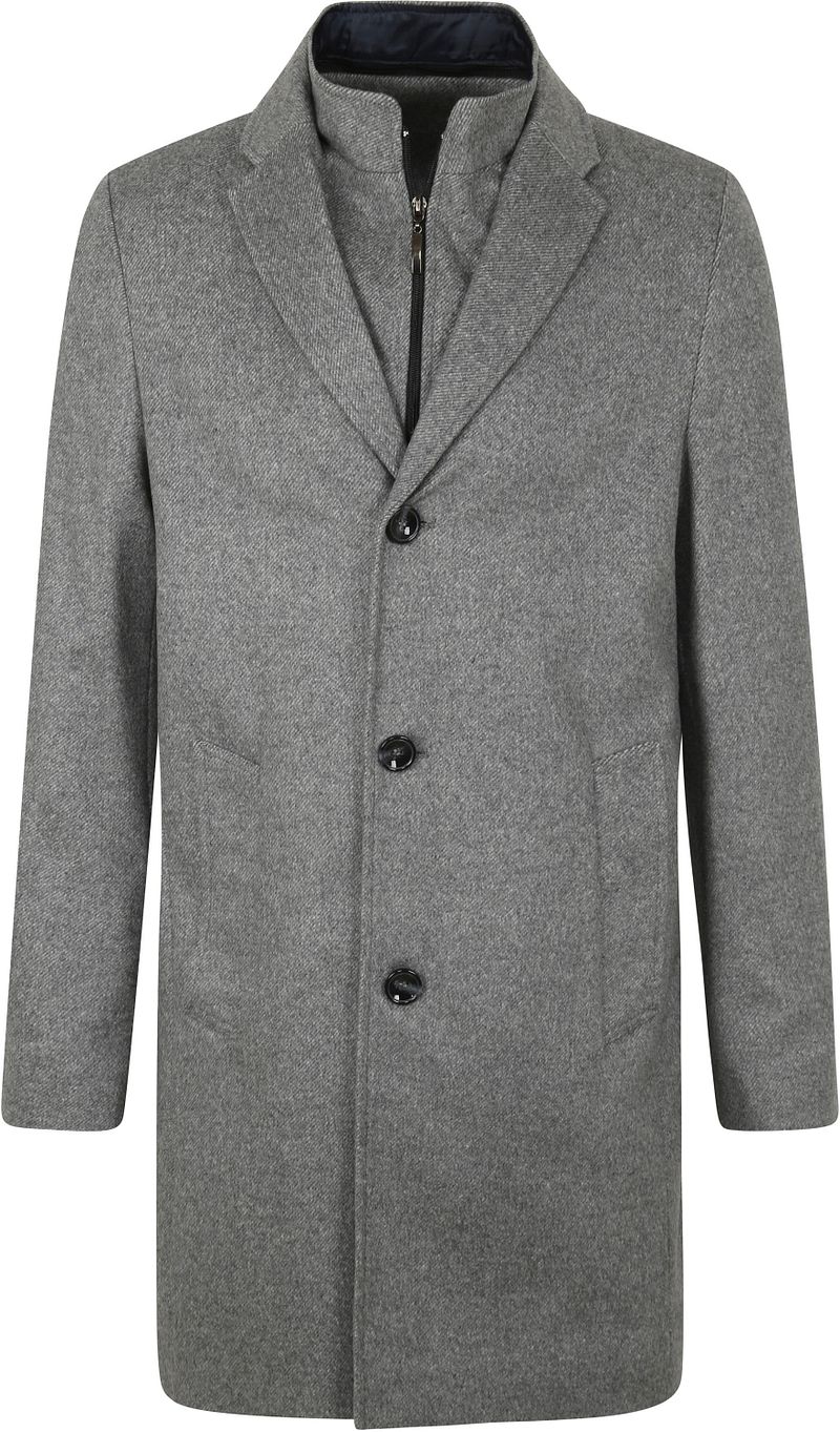 Suitable K150 Coat Wolmix Grijs