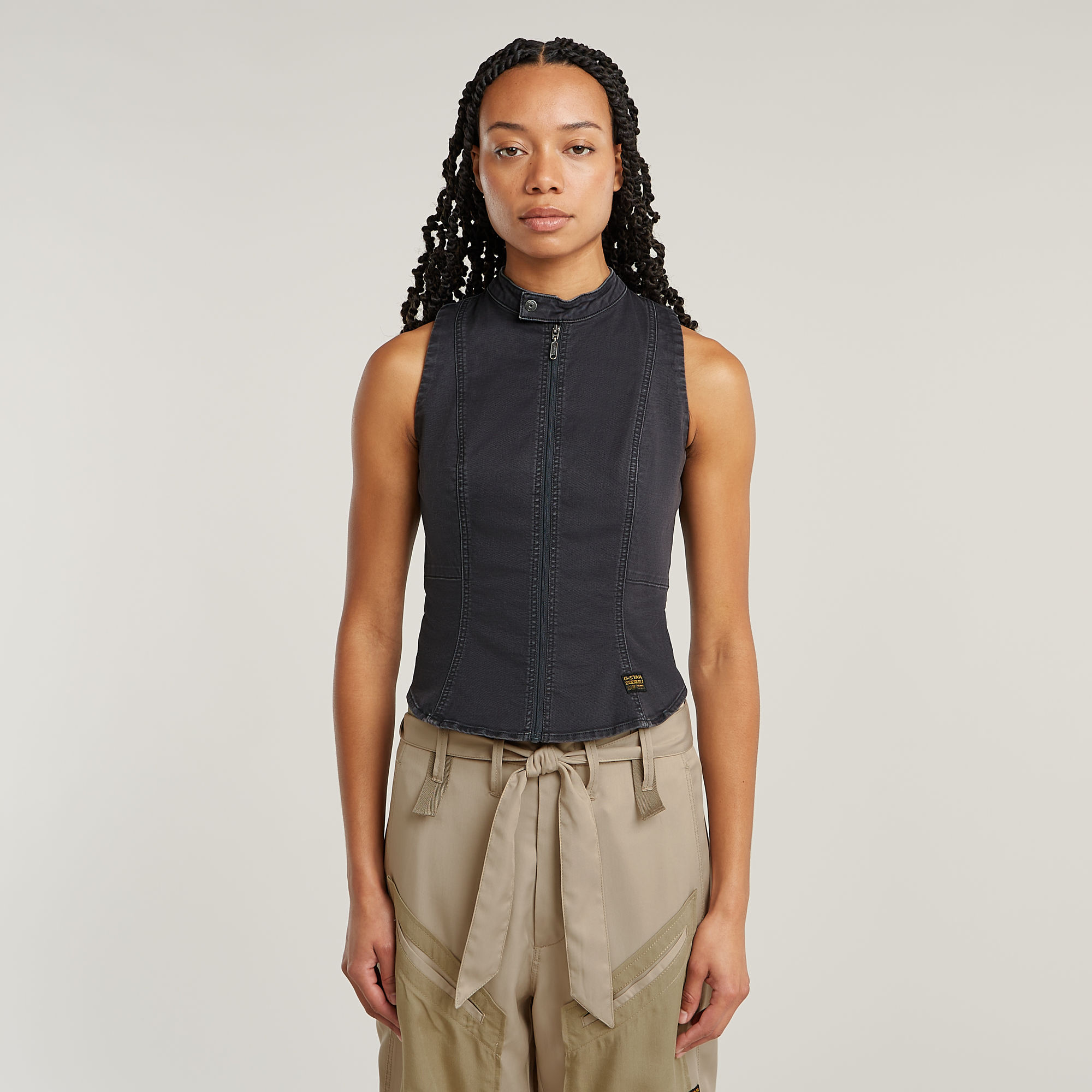 G-Star RAW Sleeveless Top - Grijs - Dames