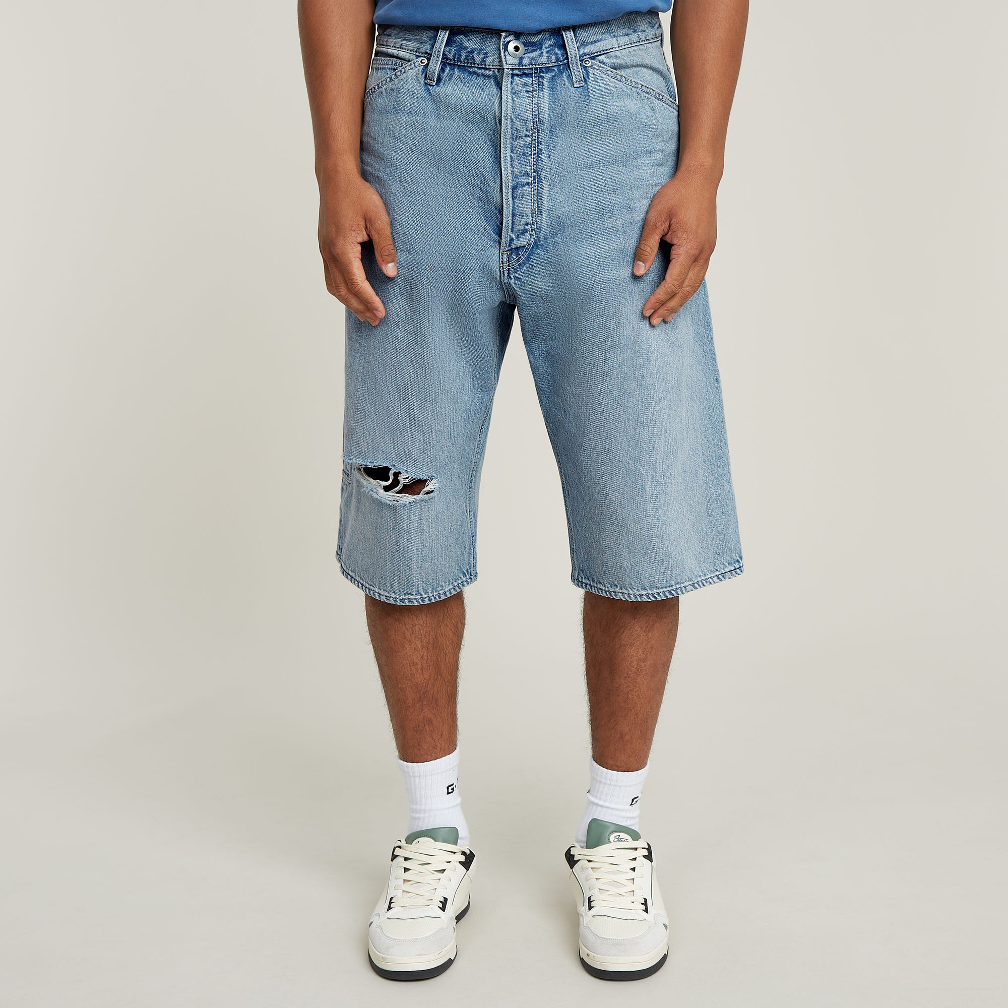 G-Star RAW Bam Logger Short - Lichtblauw - Heren