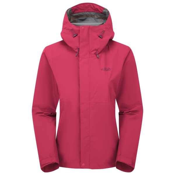 Rab - Women's Downpour Jacket - Regenjas, roze