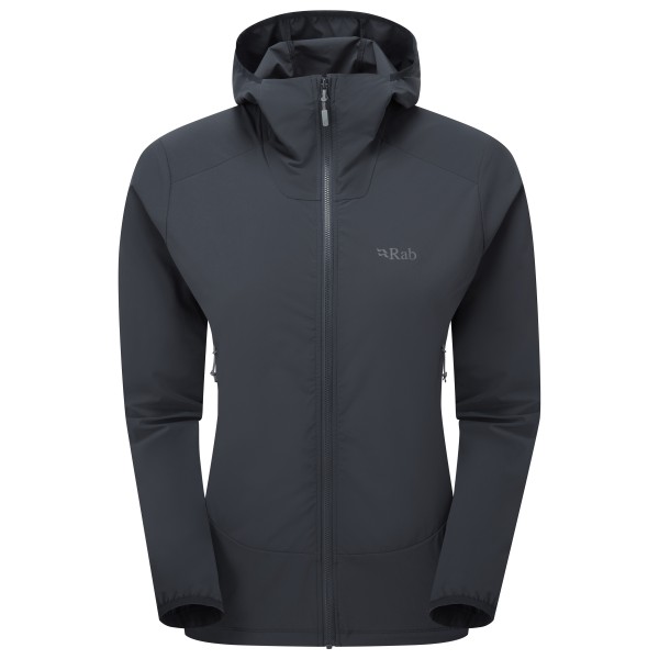Rab - Women's Borealis Hoody - Softshelljack, blauw