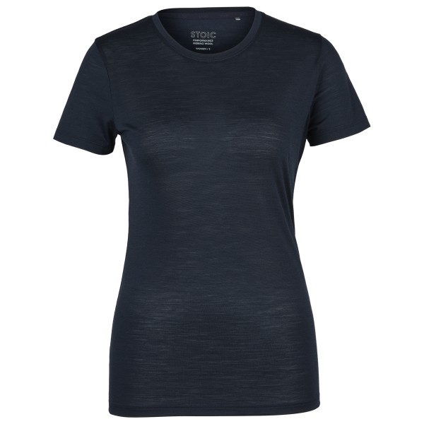 Stoic - Women's MerinoChill MMXX. Göteborg Tee - Merinoshirt, blauw