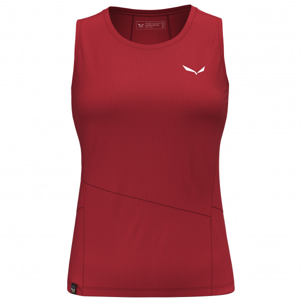 Salewa - Women's Puez Sporty Dry Tank - Tanktop, rood