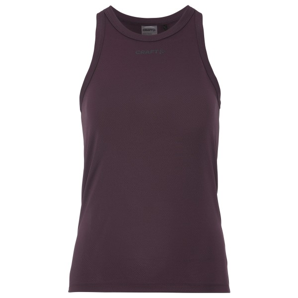 Craft - Women's Core Essence Mesh Singlet - Tanktop, grijs