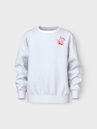 Name it zomer sweater meisjes - wit - Nkfvenus