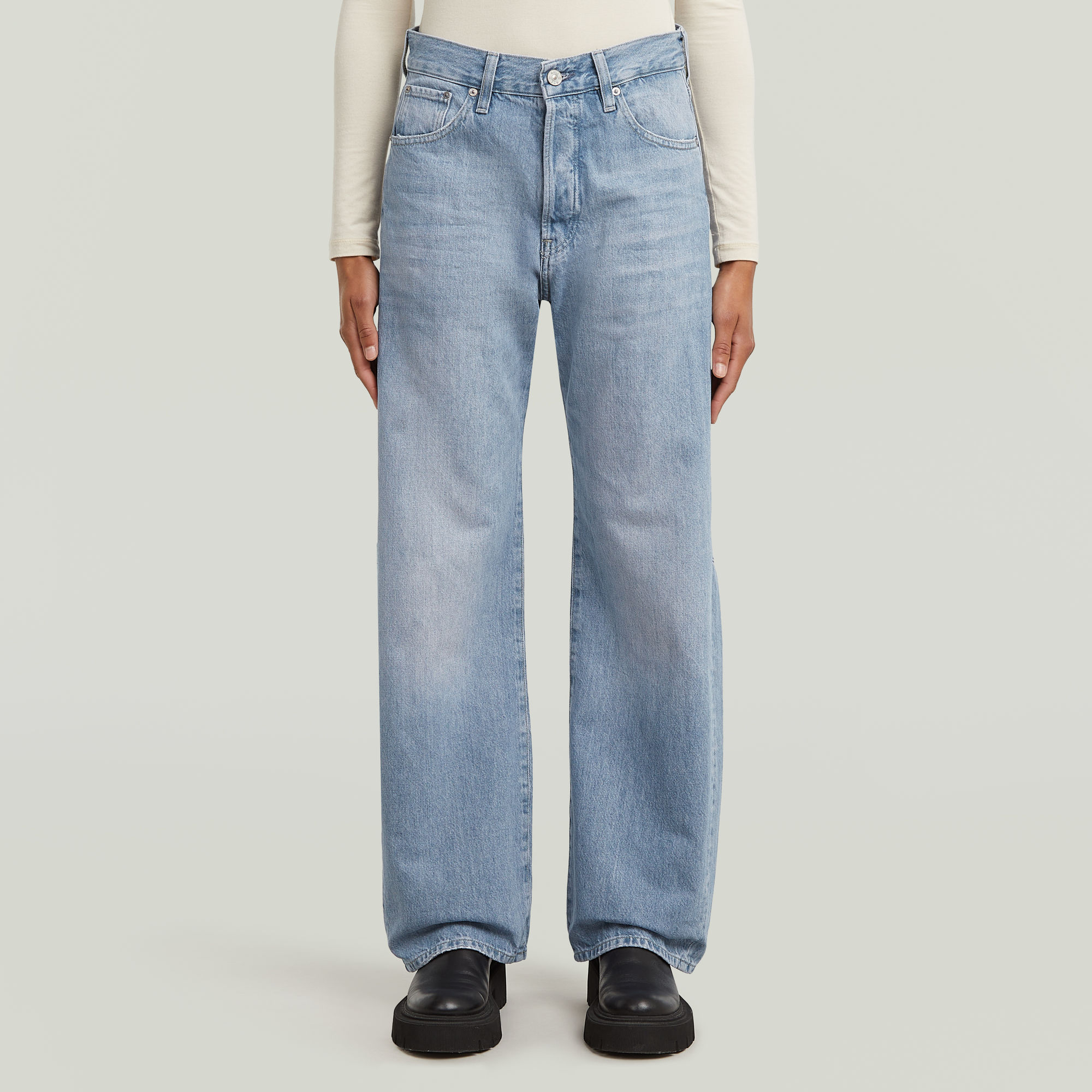 G-Star RAW Bowey 3D Boyfriend Jeans - Lichtblauw - Dames
