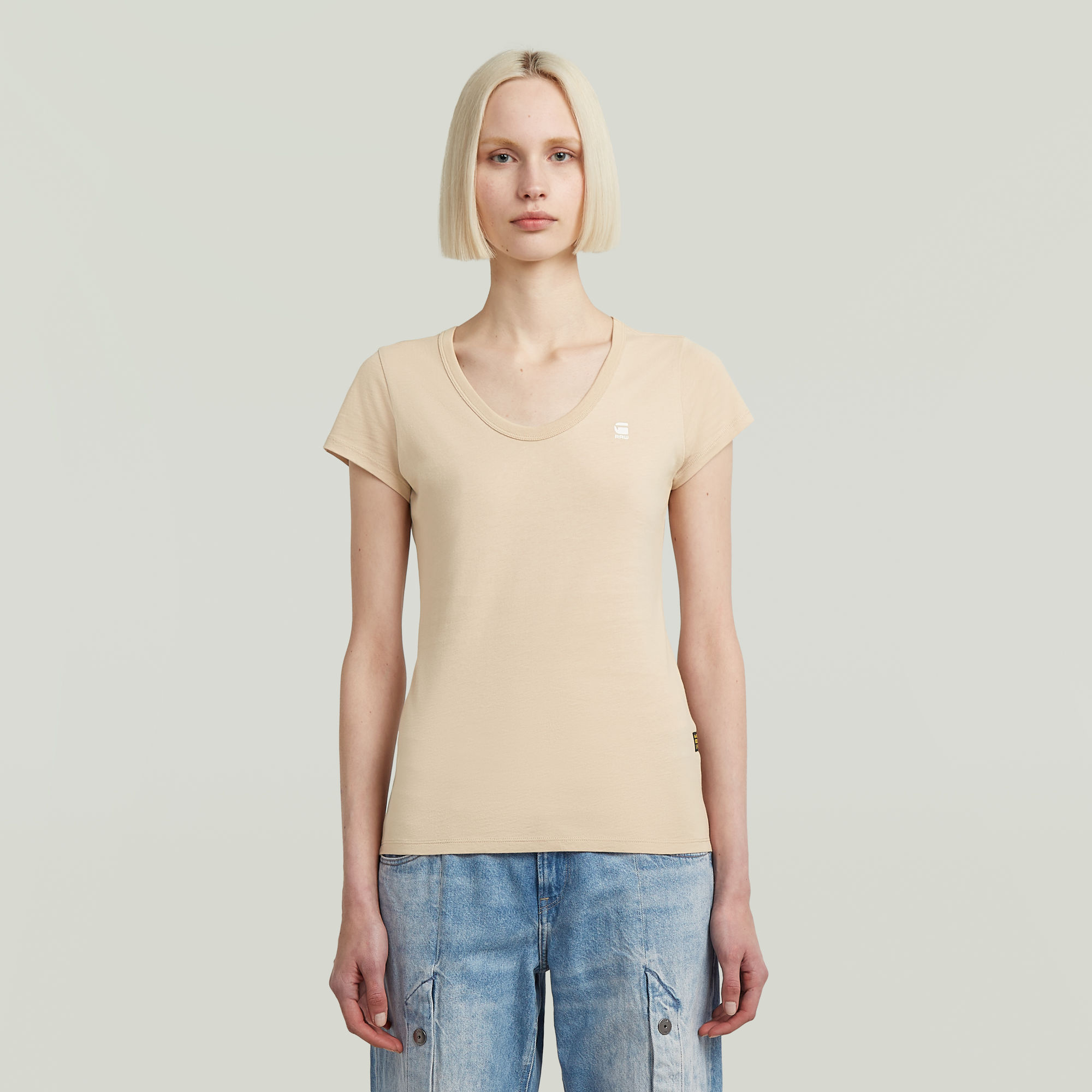 G-Star RAW Slim Top - Roze - Dames