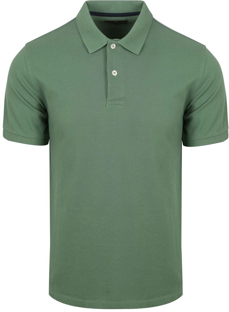 Steppin' Out Polo Piqué Classic Groen