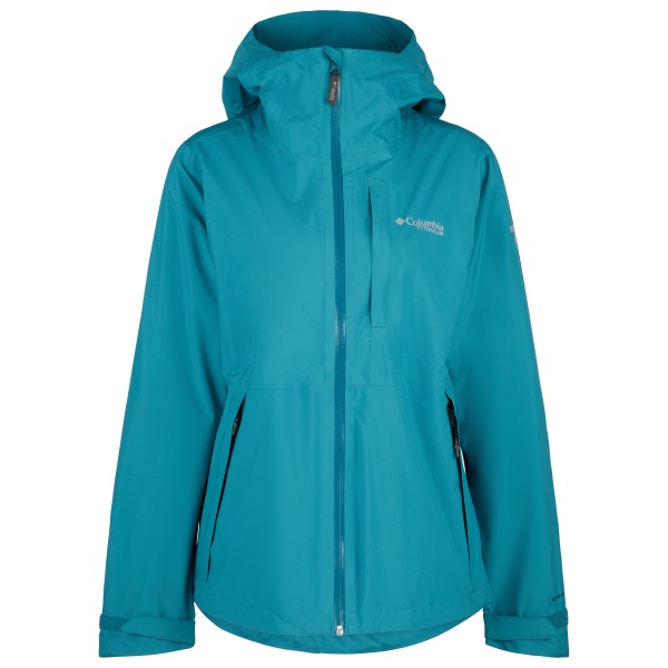 Columbia - Women's Omnitech Amplidry II Shell - Regenjas, turkoois