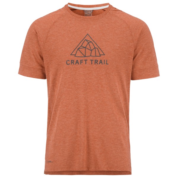 Craft - Pro Trail Wool S/S Tee - Merinoshirt, oranje