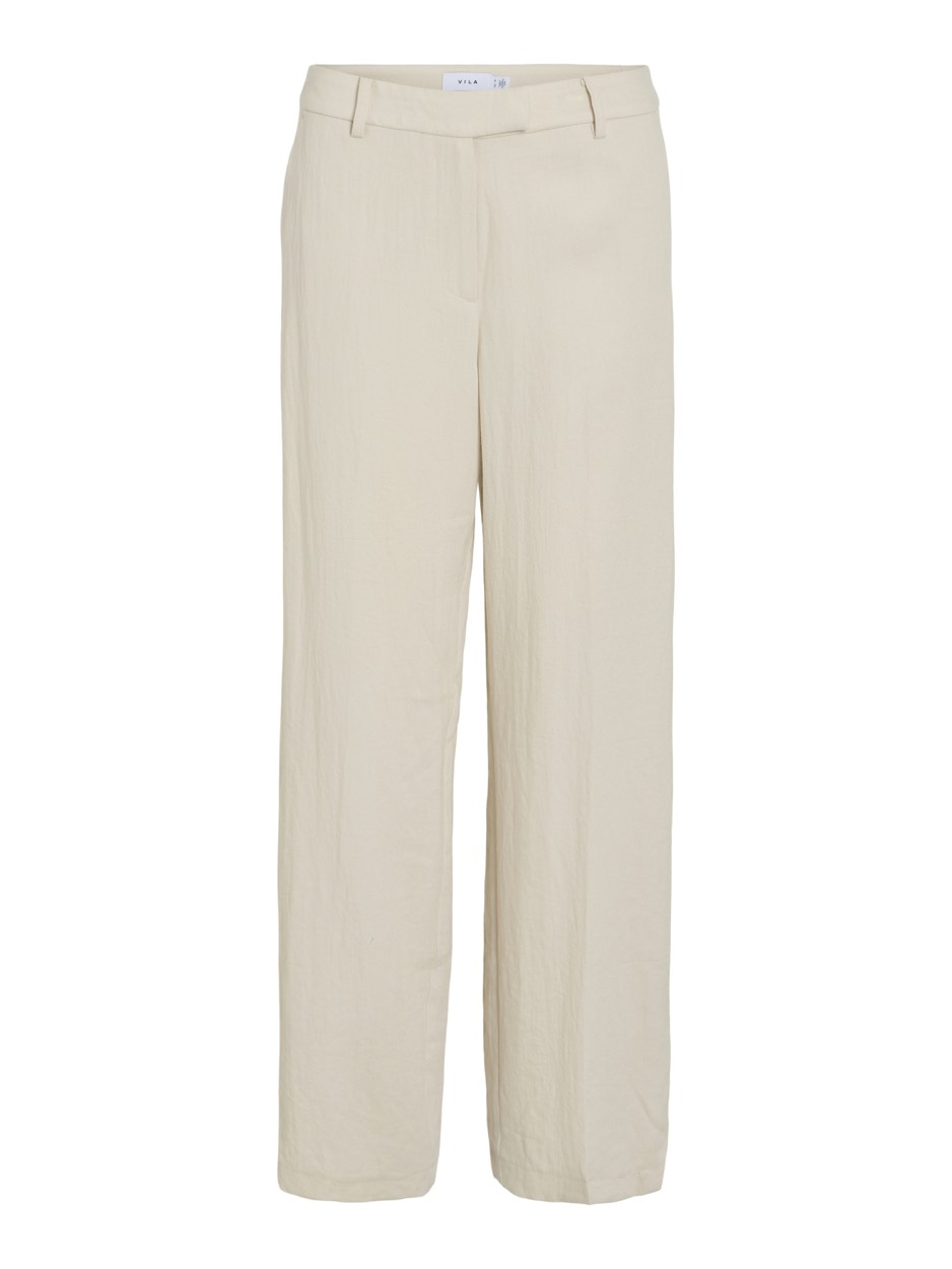 Vila Viflea rw tailored pants beige
