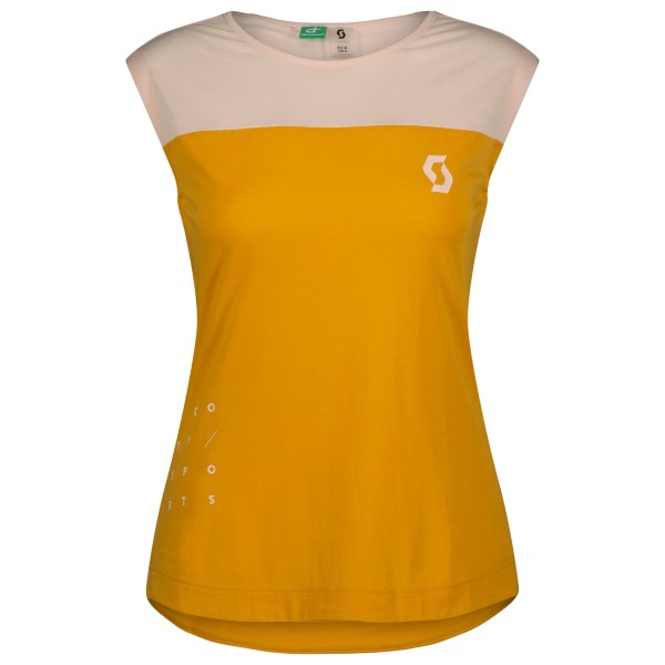 Scott  Women's Tank Trail Vertic Dri S/S - Tanktop, geel