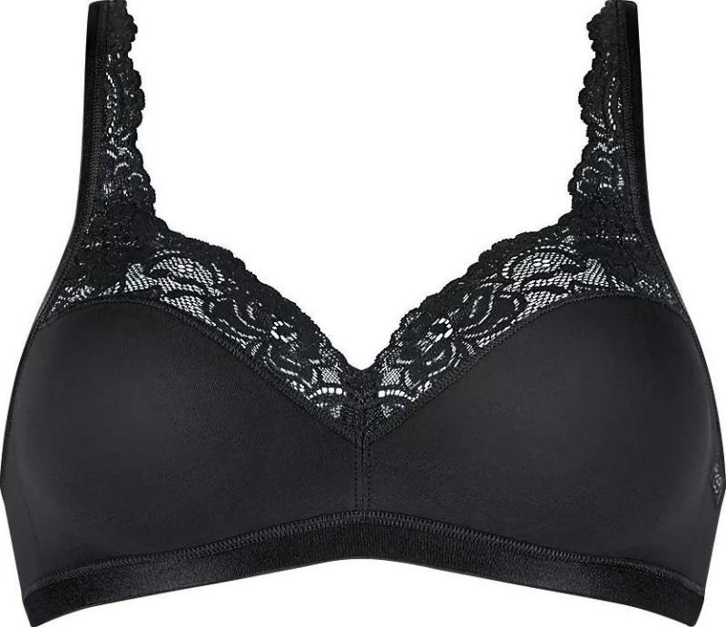 Sloggi Romance bh zonder beugel zwart 75b 1 stuk