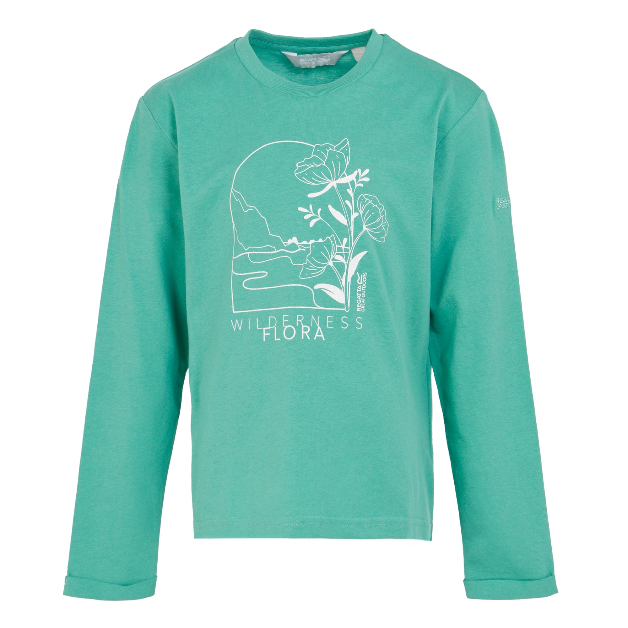 Regatta Kinderen/kinderen wenbie iii flower mountain t-shirt