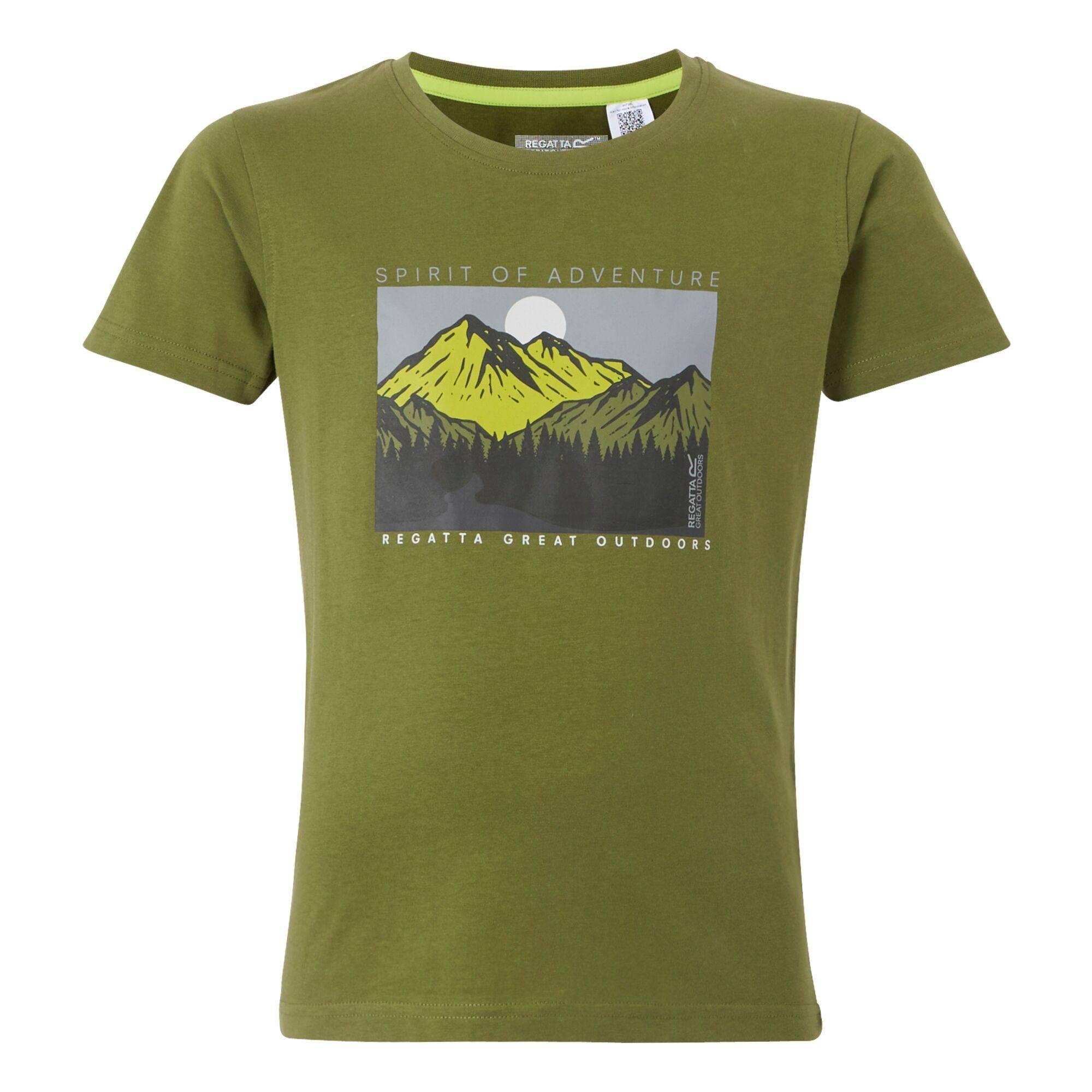 Regatta Kinderen/kinderen bosley viii berg t-shirt