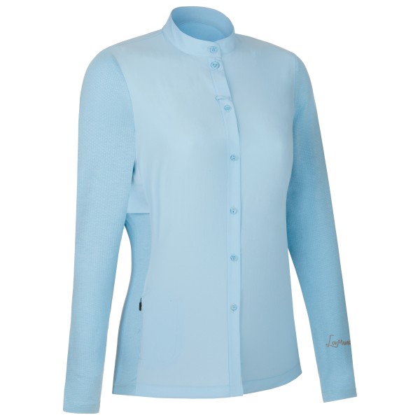 LaMunt - Women's Ulli Mountain Travel L/S Shirt - Blouse, blauw