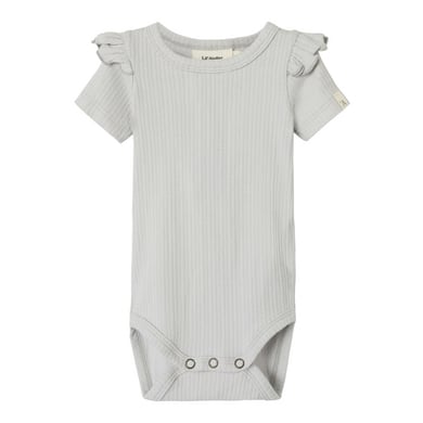 LIL ATELIER Lil'Atelier korte mouw body Nbffleura Dampblauw