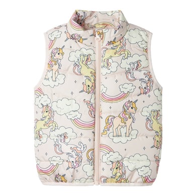 name it Vest Nmfmylane Mauve Chalk