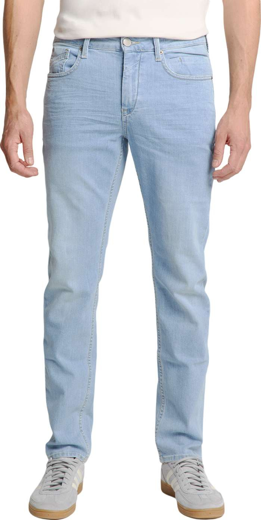 No Excess Denim, regular 711, bleach, stretch bleach denim