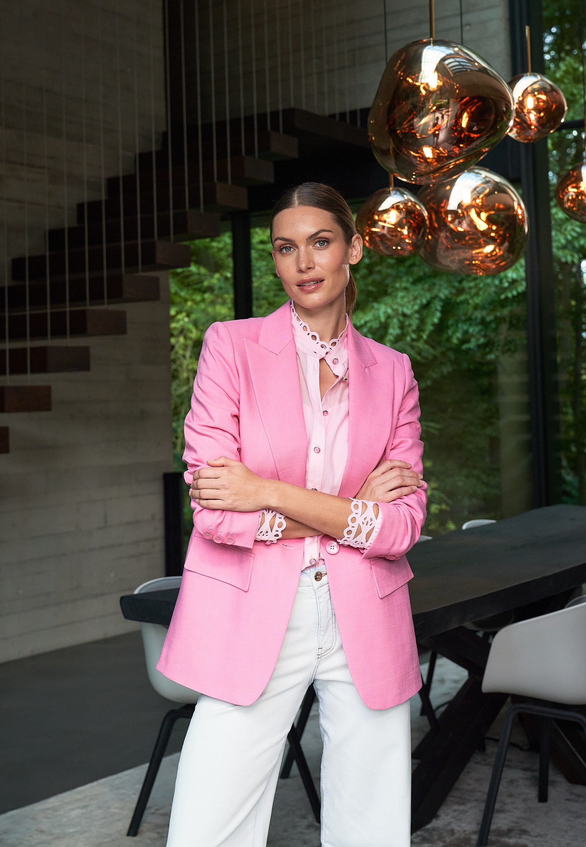 MARC AUREL Blazer aus Ecovero Viskosemischung