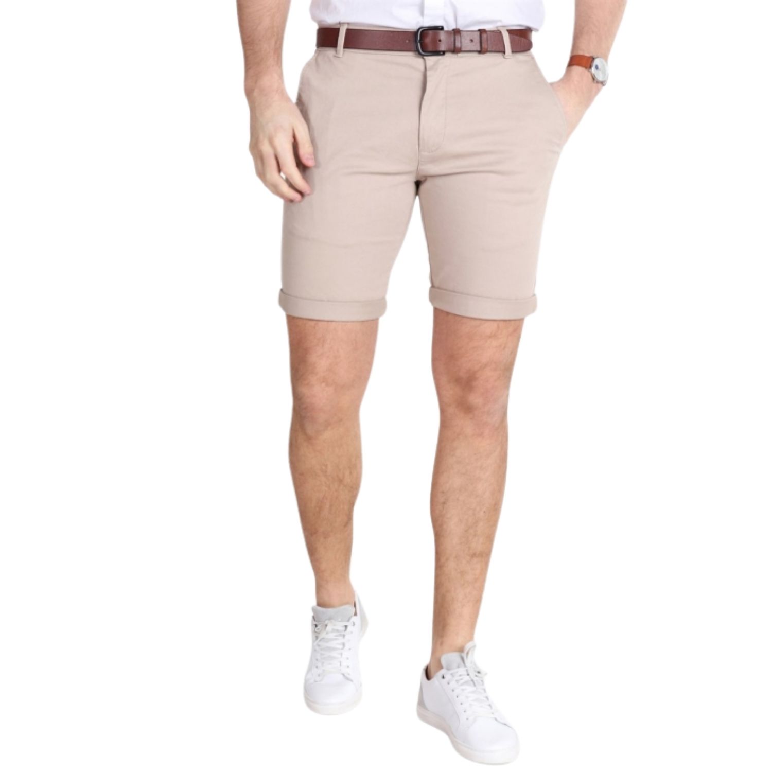Solid Rockcliffe Casual Short Heren 2XL