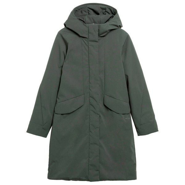 Elvine - Women's Signy - Lange jas, olijfgroen/grijs