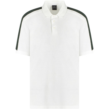Polo Shirt Korte Mouw EAX Polo avec bande aux épaules