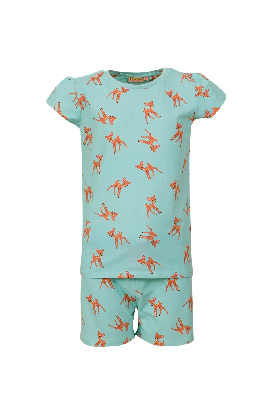 Someone Meisjes pyjama pjay-sg-66-b licht aqua