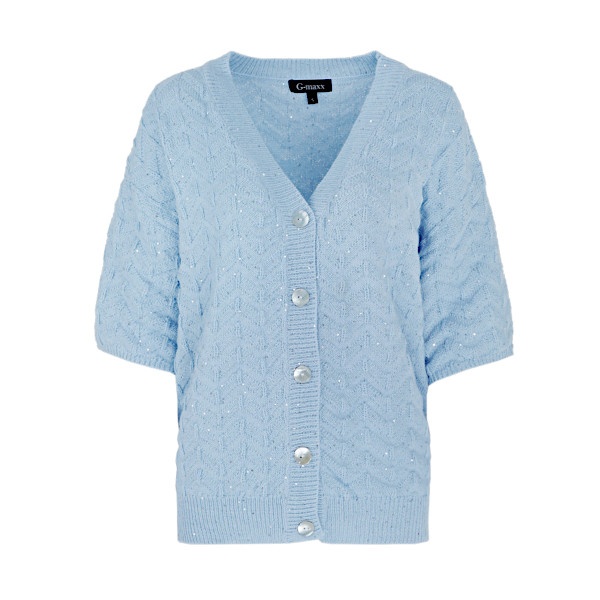 G-Maxx Vest tate chambray blue