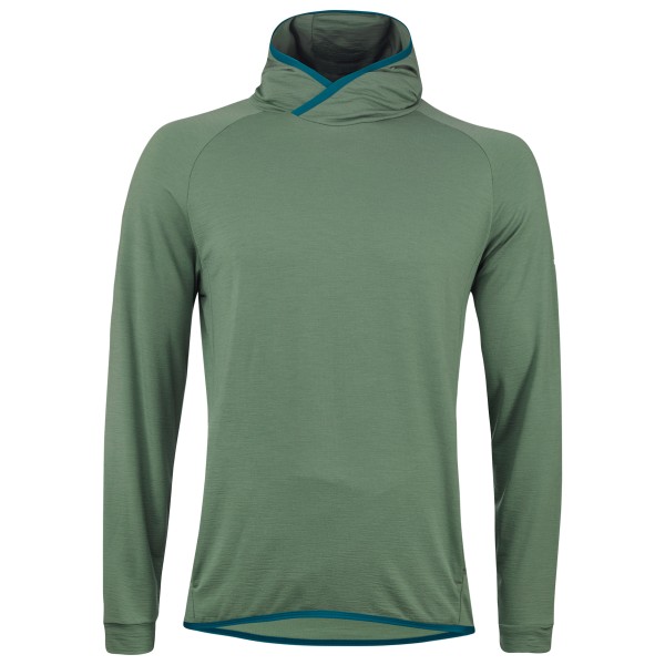 Löffler - Hoody Transtex Merino Wool - Hoodie, groen
