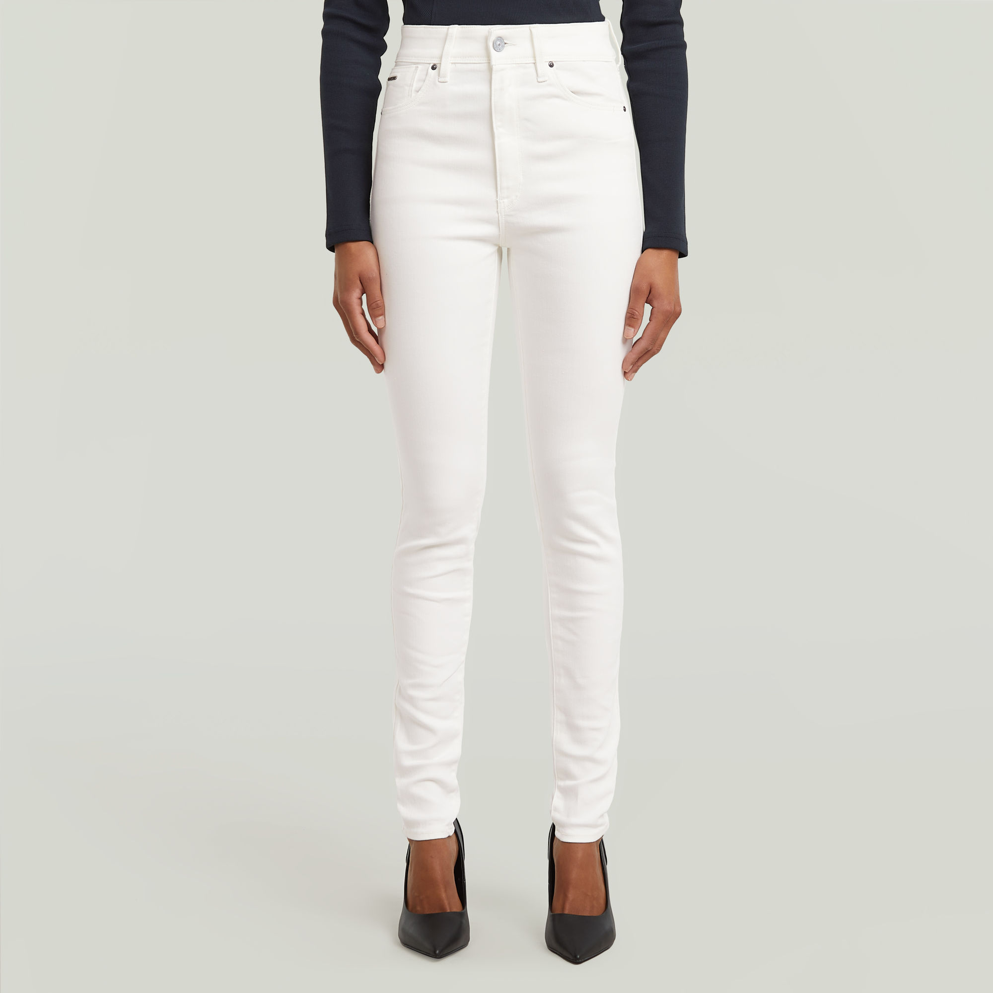 G-Star RAW Kafey Ultra High Skinny Jeans - Donkerblauw - Dames