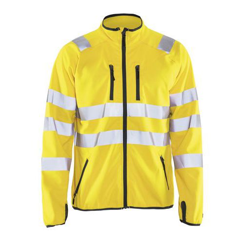 Blaklader Jack Softshell High Vis 4906 - geel