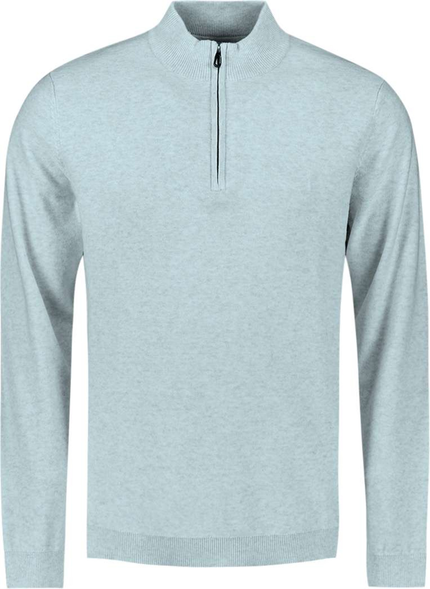 No Excess Pullover half zip melange ice