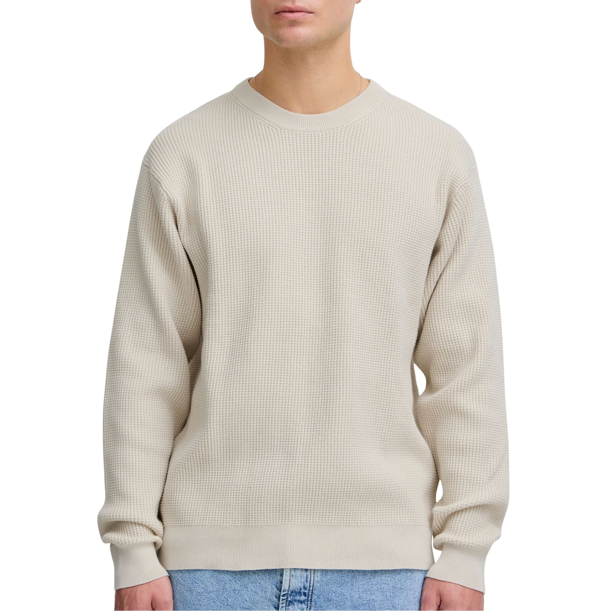 Solid Hami Knitweater Heren
